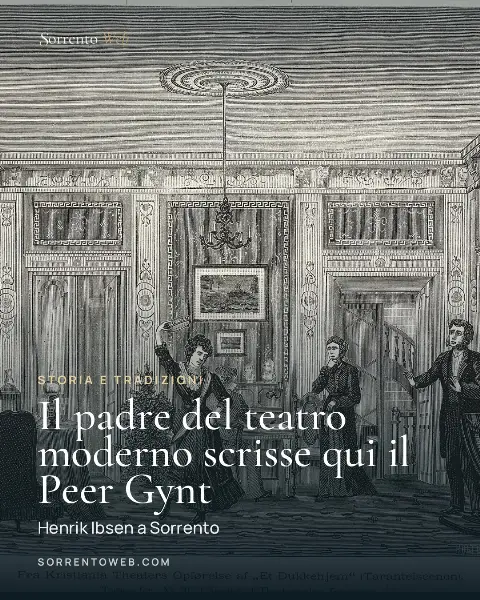 Il padre del teatro moderno scrisse qui il Peer Gynt